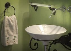 Image result for Chrome Towel Bar for Kitchen Sink
