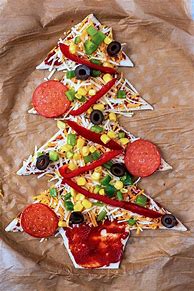 Image result for Christmas Tree Pizza