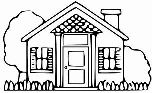 Image result for Wood House Clip Art Black and White