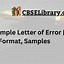 Image result for Certification Sample for Error of Date