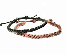 Image result for Leather Bracelet Braid