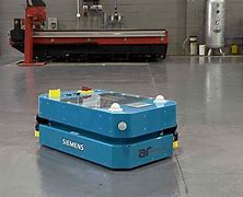 Image result for AGV Automated Guided Vehicle at Siemens Factory