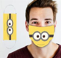 Image result for Minion Happy Face Mask