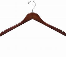 Image result for walnut wooden hanger