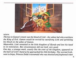 Image result for Zelda 2 Adventure of Link Instruction Manual