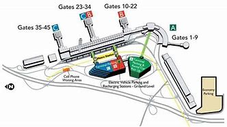 Image result for Reagan Airport Parking Map
