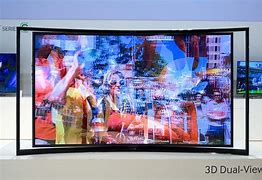 Image result for what is the biggest curved tv?