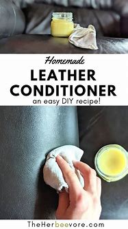 Image result for Homemade Leather Conditioner for Couch
