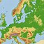 Image result for europe physical map