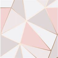 Image result for Rose Gold Geometric Decor