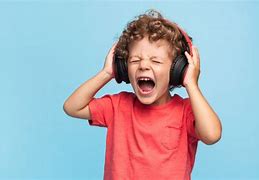 Image result for Kid with Headphones On