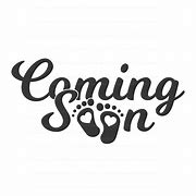 Image result for Baby Coming Soon SVG