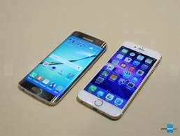 Image result for iPhone 6 vs S6 Edge Design