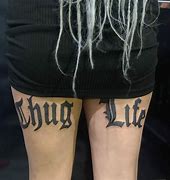 Image result for Thug Life Tattoo