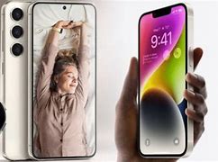 Image result for iPhone 14 vs Samsung S23 Ultra Body