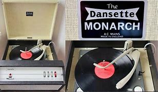 Image result for Vintage Dansette Turntable