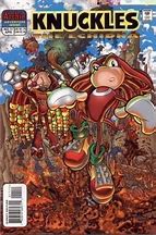 Image result for Knuckles the Echidna Cover Art