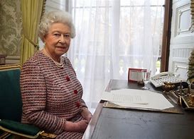 Image result for Queen Elizabeth Sitting On a Stone
