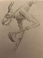 Image result for Creepy Creature Drawings