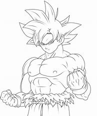 Image result for Goku 1000 Line Art