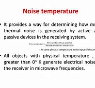 Image result for Noise Temperature