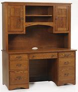 Image result for Mission Style Desk with Hutch