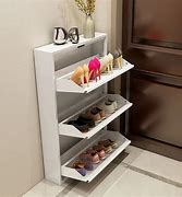 Image result for Wall Hidden Shoe Cabinet