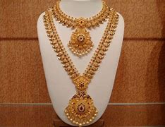 Image result for Gold Jewellery Set Designs