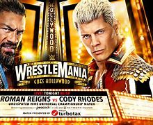 Image result for WWE Wrestlemania 39 Match Card