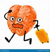 Image result for Cartoon Brain Releasing Stress