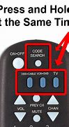 Image result for RCA Universal Remote Code Search Button