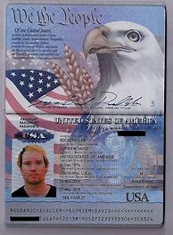 Image result for National ID USA