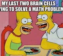 Image result for 2 Brain Cells Memee
