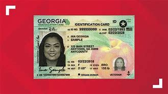 Image result for Georgia Identification Card
