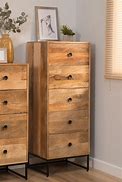 Image result for Mango Wood Tall Cabinet