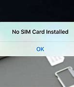 Image result for iPhone No Sim Card Error