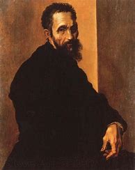 Image result for Michelangelo by Jacopino Del Conte