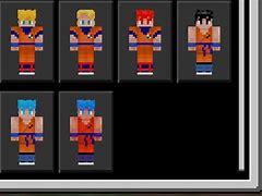 Image result for Dragon Ball Skins Mcpedl