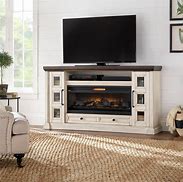 Image result for 72 Electric Fireplace Console