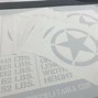 Image result for Military Block Numer Stencil