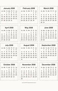 Image result for 2008 Calendar Leap Year