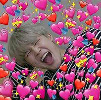 Image result for Cute BTS Heart Memes