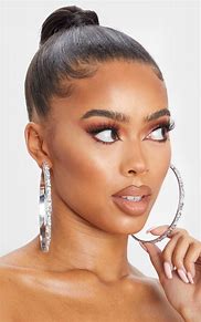 Image result for Girls with Hoop Earrings