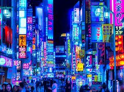 Image result for Neon City Japan