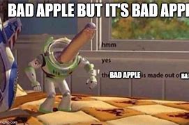 Image result for Cursed Apple Meme