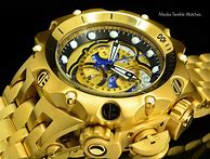 Image result for Invicta Watches Gold Diamond
