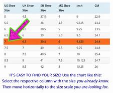 Image result for EU 40 Shoe Size