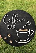 Image result for Coffee Shop Sign Board by Wood