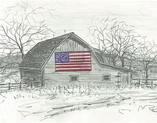 Image result for Pencil Drawings of Old Barns