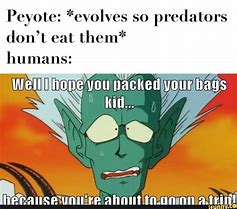 Image result for Peyote Baby Food Meme